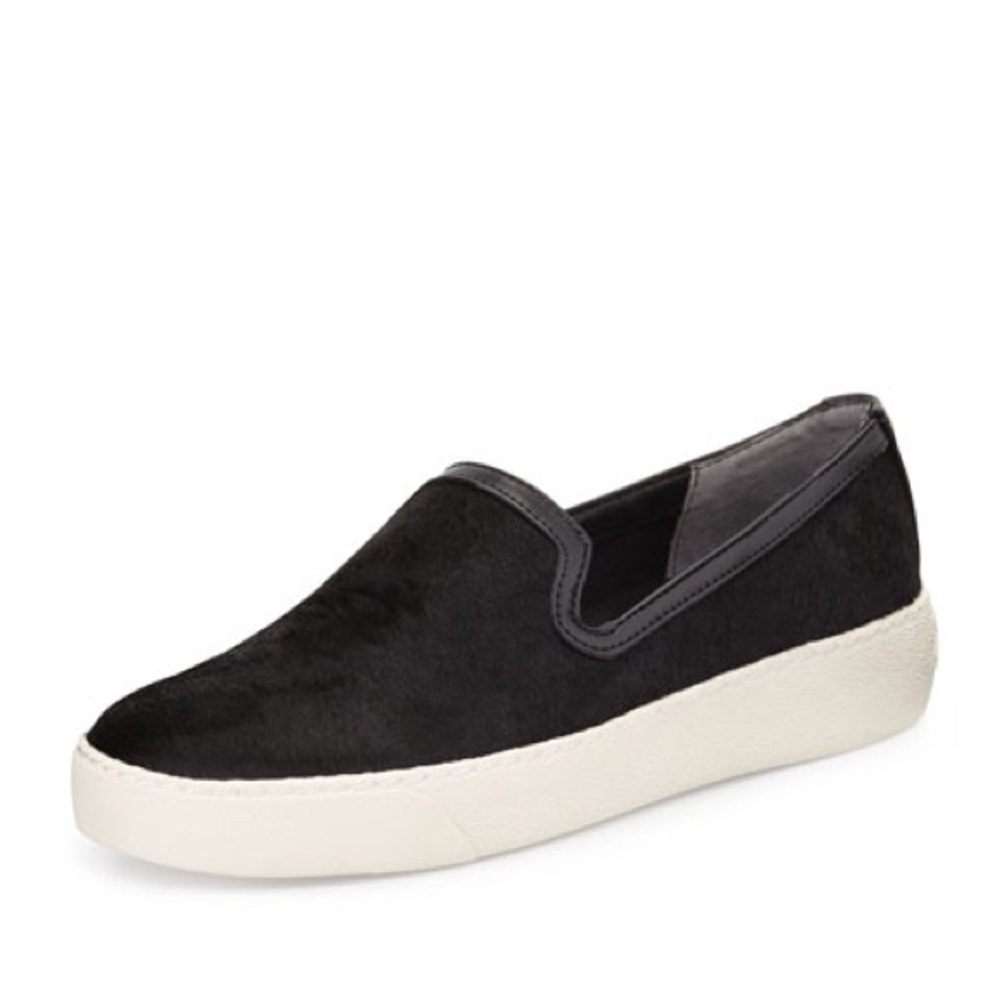 Sam Edelman Becker Calf Hair Sneakers Size 8.5